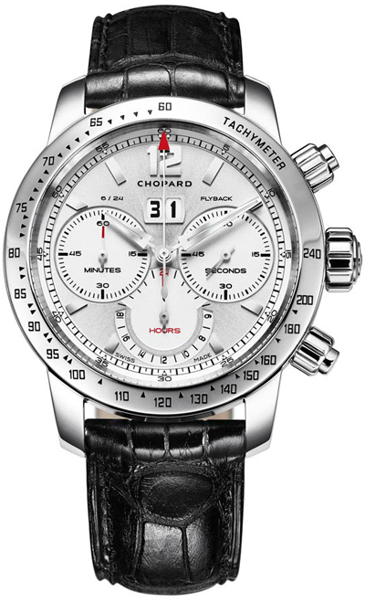 Chopard MILLE MIGLIA JACKY ICKX EDITION 4 MENS Steel Watch 168998-3002 - Click Image to Close